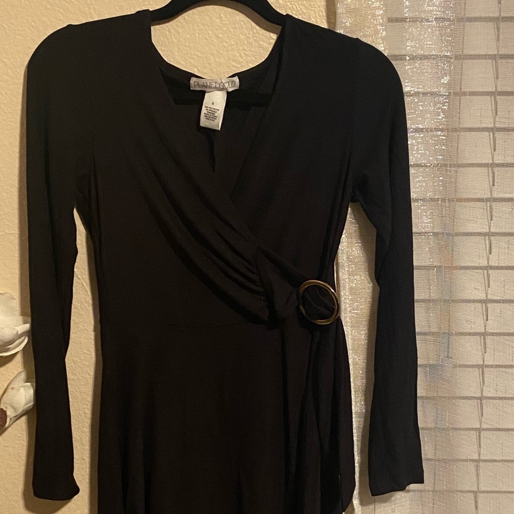 Black belt dress